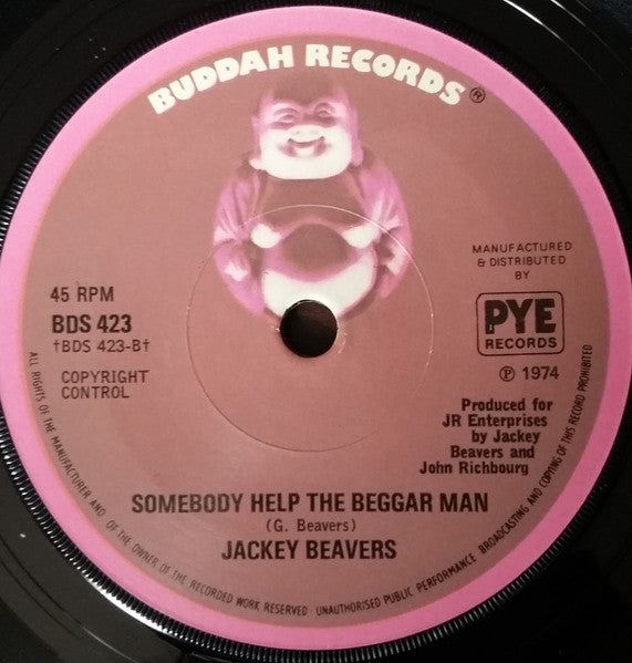 Jackey Beavers ~ Mr. Bump Man (Give Me A Hand) Part II (Vinyl) - Djungel & Jazz