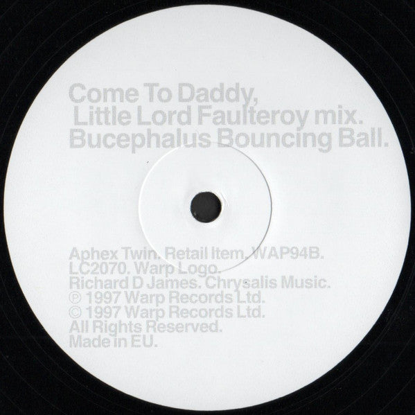 Aphex Twin : Come To Daddy (12", EP, RE)