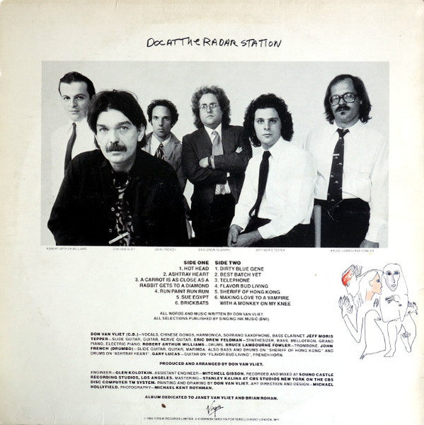 Captain Beefheart And The Magic Band ~ Doc At The Radar Station (Vinyl) - Djungel & Jazz