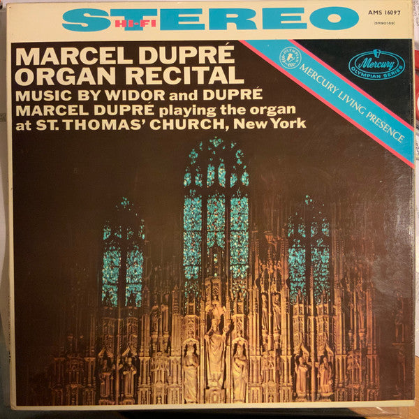 Marcel Dupré ~ Organ Recital: Music By Widor And Dupré (Vinyl) - Djungel & Jazz