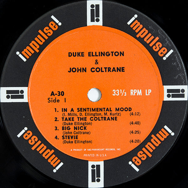 Duke Ellington & John Coltrane ~ Duke Ellington & John Coltrane (Vinyl) - Djungel & Jazz