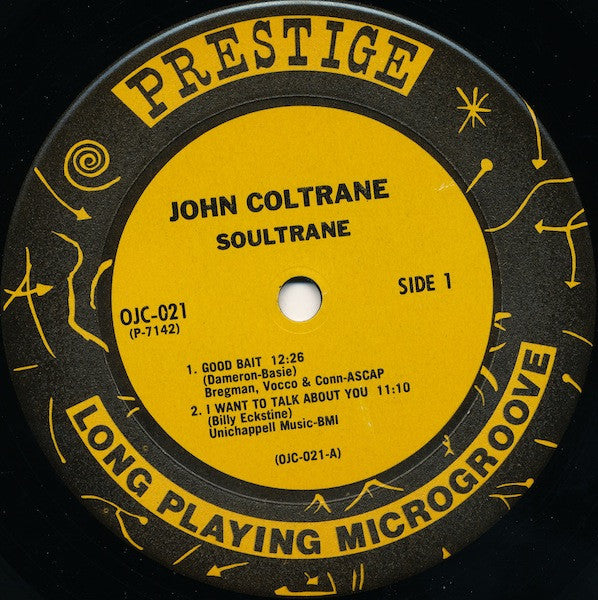 John Coltrane ~ Soultrane (Vinyl) - Djungel & Jazz