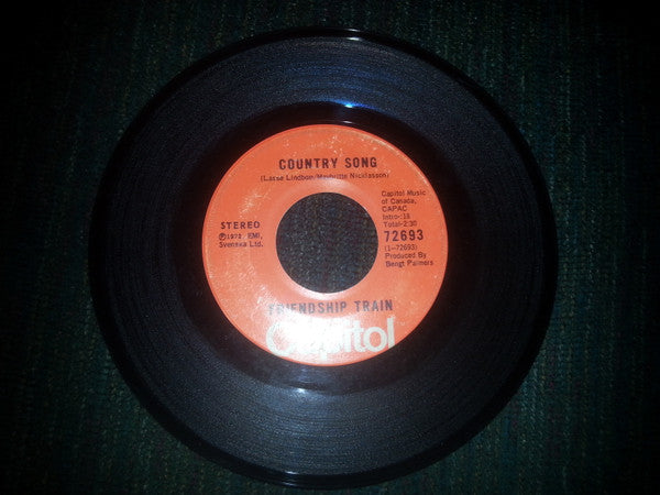 Friendship Train ~ Country Song / Wind Of Changes (Vinyl) - Djungel & Jazz