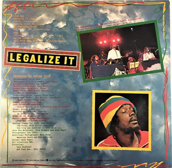 Peter Tosh ~ Legalize It (Vinyl) - Djungel & Jazz