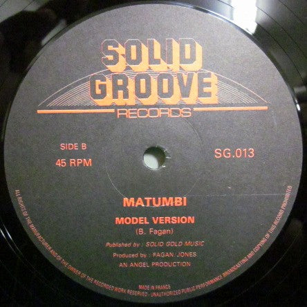 Matumbi : In Daylight / Model Version (12")