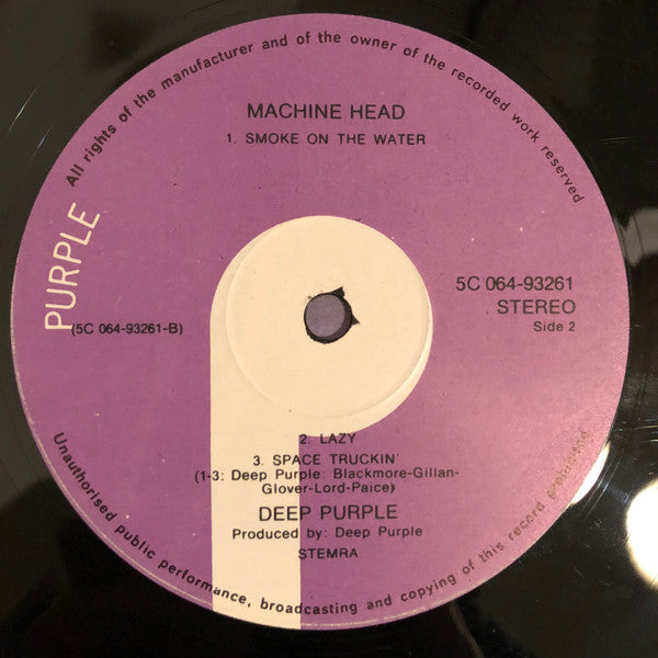 Deep Purple ~ Machine Head (Vinyl) - Djungel & Jazz