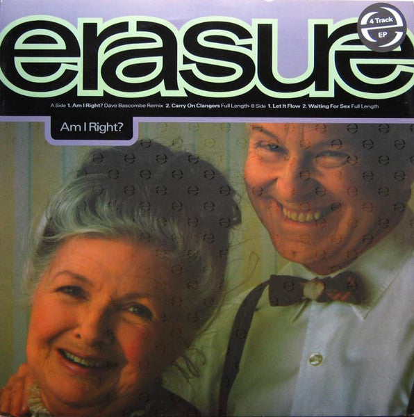 Erasure ~ Am I Right? (Vinyl) - Djungel & Jazz