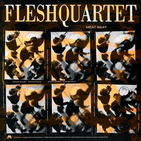 Fläskkvartetten / Fleshquartet : Kött Bit / Meat Beat (12", MiniAlbum)