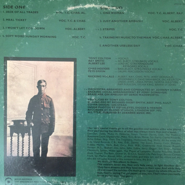 Heads Hands & Feet ~ Old Soldiers Never Die (Vinyl) - Djungel & Jazz