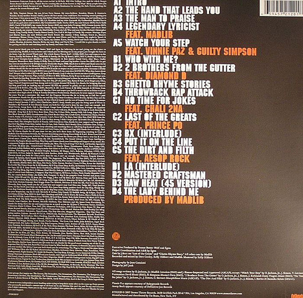 Percee P ~ Perseverance (Vinyl) - Djungel & Jazz