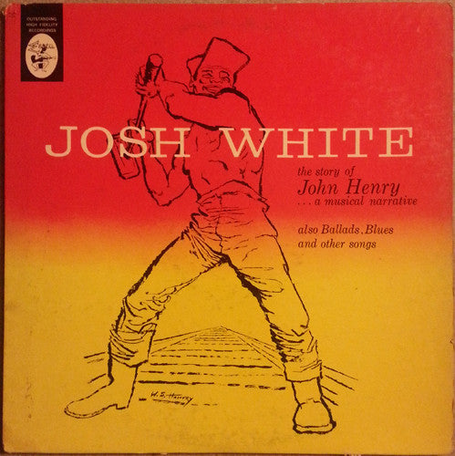 Josh White ~ The Story Of John Henry...A Musical Narrative (Vinyl) - Djungel & Jazz
