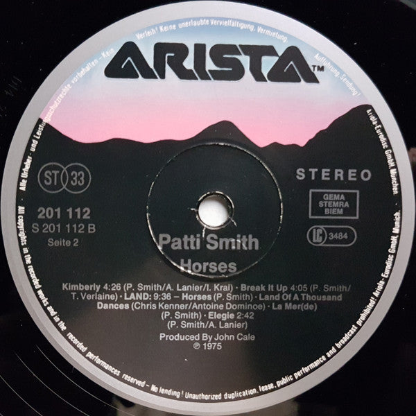 Patti Smith ~ Horses (Vinyl) - Djungel & Jazz