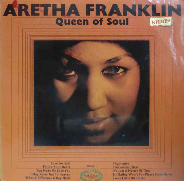 Aretha Franklin ~ Queen Of Soul (Vinyl) - Djungel & Jazz