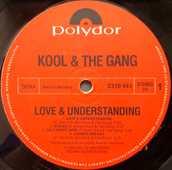 Kool & The Gang : Love & Understanding (LP, Album)