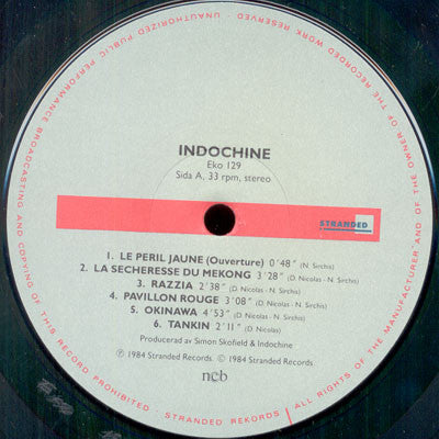 Indochine ~ Le Péril Jaune (Vinyl) - Djungel & Jazz