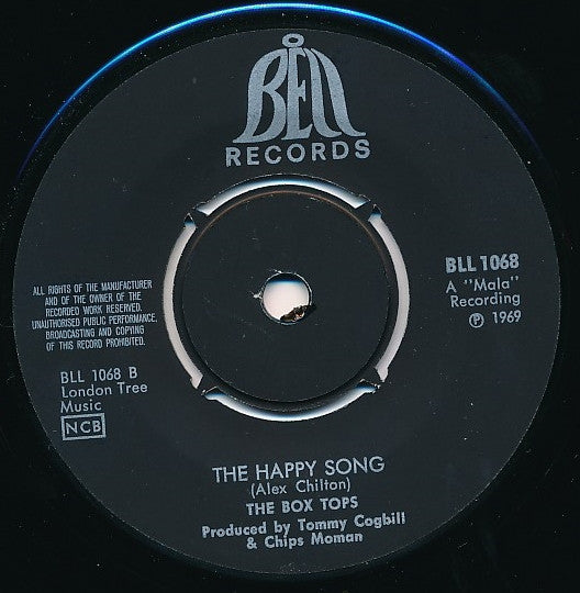 The Box Tops ~ Soul Deep / The Happy Song (Vinyl) - Djungel & Jazz