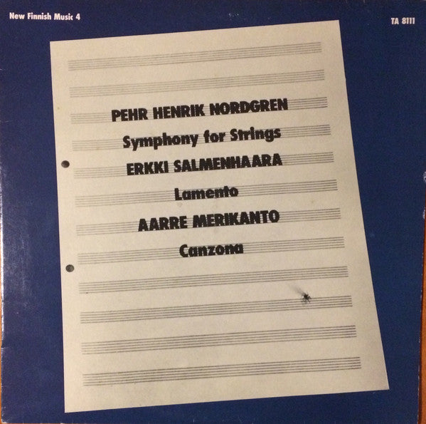 Pehr Henrik Nordgren, Erkki Salmenhaara, Aarre Merikanto, Ostrobothnian Chamber Orchestra, Juha Kangas ~ New Finnish Music 4 (Vinyl) - Djungel & Jazz