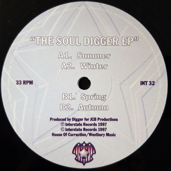 Digger (3) : The Soul Digger EP (12", EP)