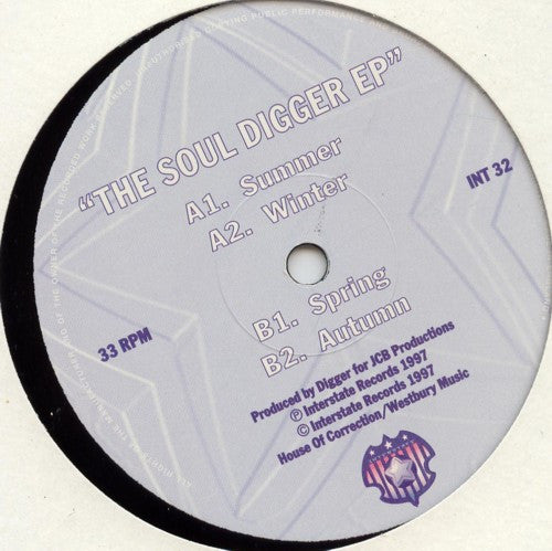Digger (3) : The Soul Digger EP (12", EP)