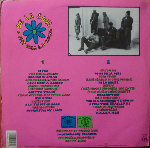 De La Soul ~ 3 Feet High And Rising (Vinyl) - Djungel & Jazz