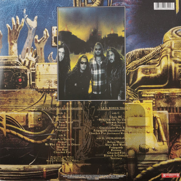 Sepultura ~ Chaos A.D. (Vinyl) - Djungel & Jazz