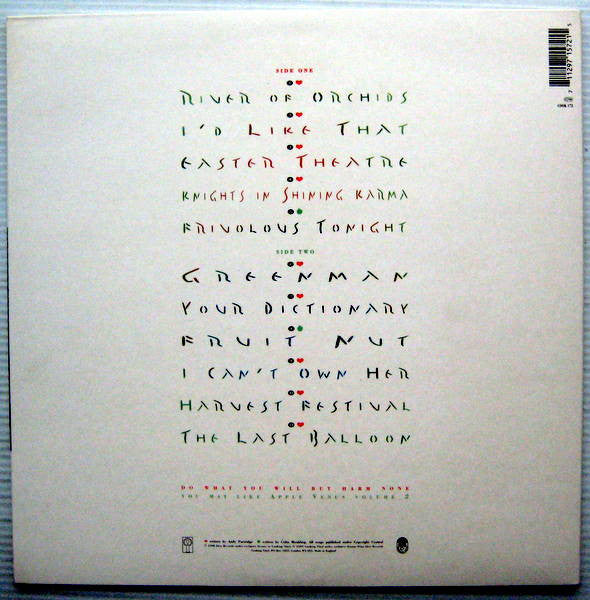 XTC : Apple Venus Volume 1 (LP, Album, Gat)