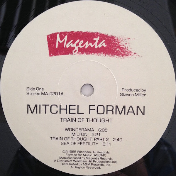 Mitchel Forman ~ Train Of Thought (Vinyl) - Djungel & Jazz