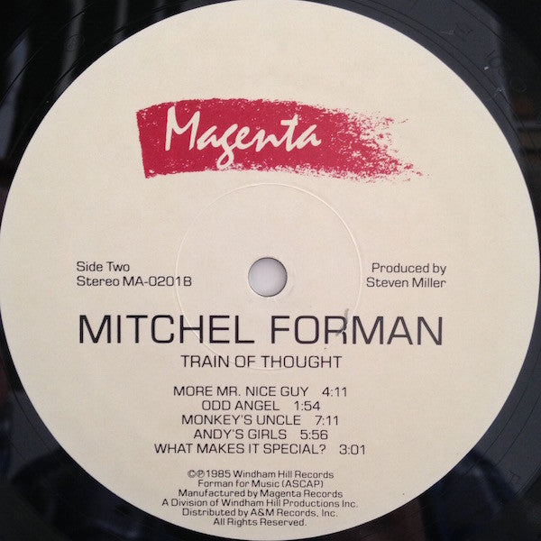 Mitchel Forman ~ Train Of Thought (Vinyl) - Djungel & Jazz