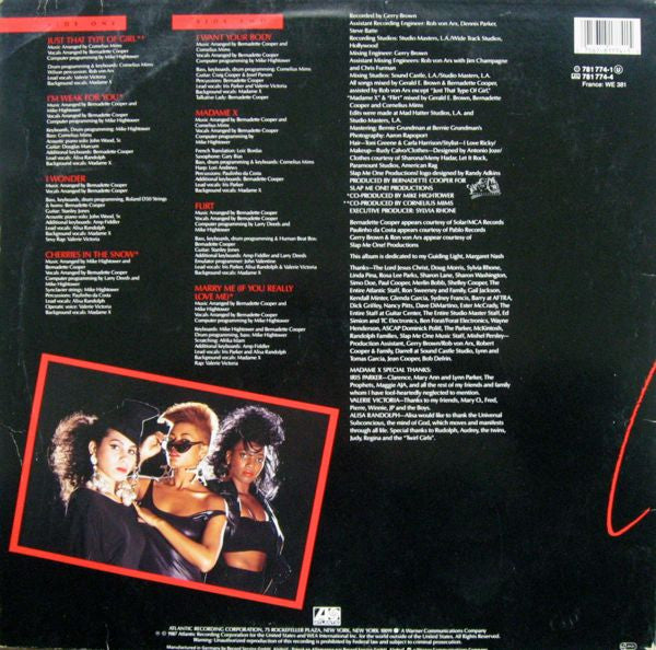Madame X ~ Madame X (Vinyl) - Djungel & Jazz