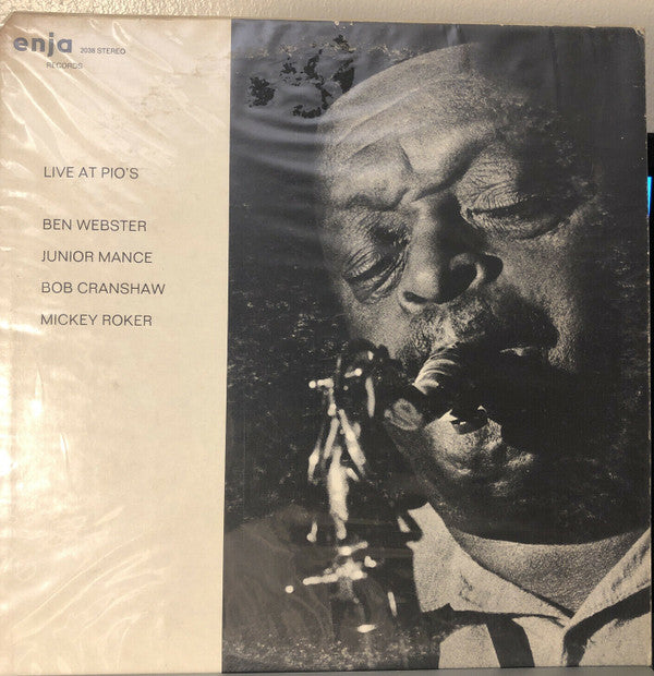 Ben Webster ~ Live At Pio's (Vinyl) - Djungel & Jazz