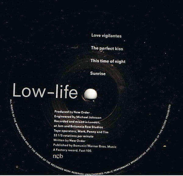 New Order ~ Low-Life (Vinyl) - Djungel & Jazz