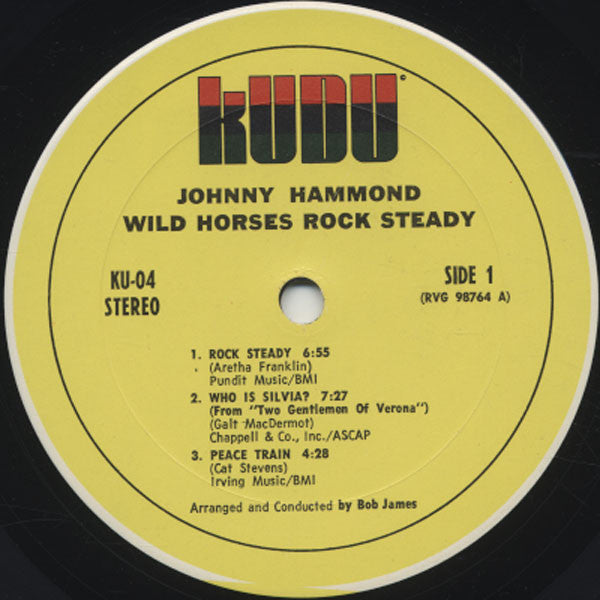 Johnny Hammond : Wild Horses Rock Steady (LP, Album)