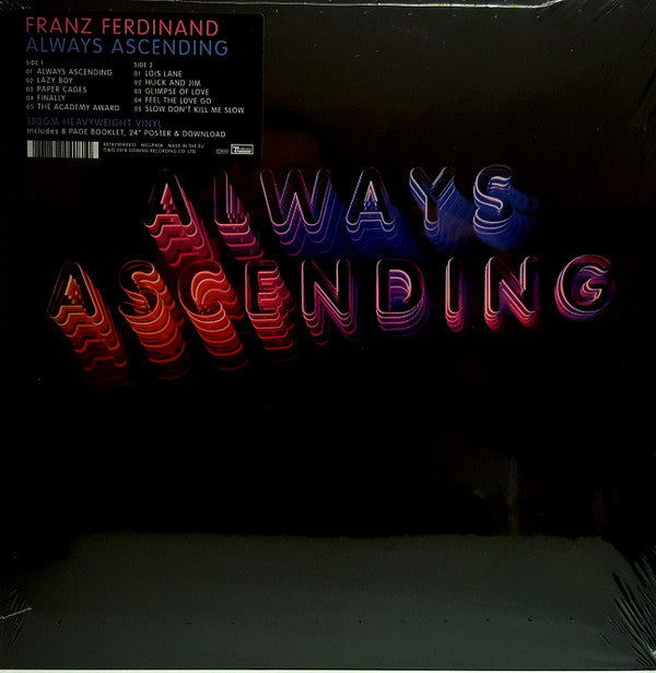 Franz Ferdinand ~ Always Ascending (Vinyl) - Djungel & Jazz