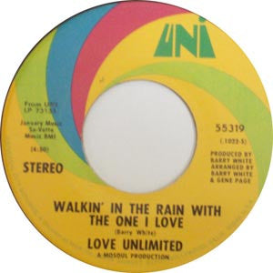 Love Unlimited ~ Walkin' In The Rain With The One I Love (Vinyl) - Djungel & Jazz