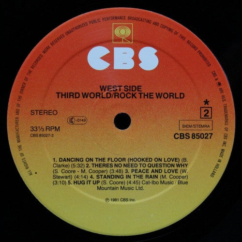 Third World ~ Rock The World (Vinyl) - Djungel & Jazz