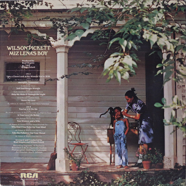 Wilson Pickett ~ Miz Lena's Boy (Vinyl) - Djungel & Jazz
