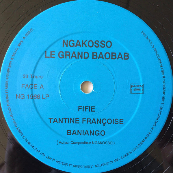 Ngakosso Le Grand Baobab ~ Fifie (Vinyl) - Djungel & Jazz