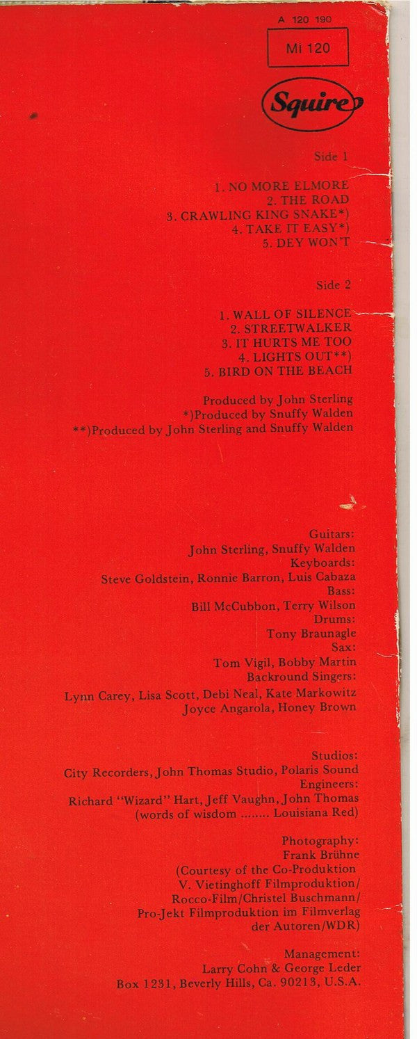 Eric Burdon Band ~ Music For Film / Musique Pour Film "Comeback" (Vinyl) - Djungel & Jazz