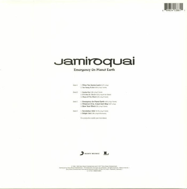 Jamiroquai ~ Emergency On Planet Earth (Vinyl) - Djungel & Jazz