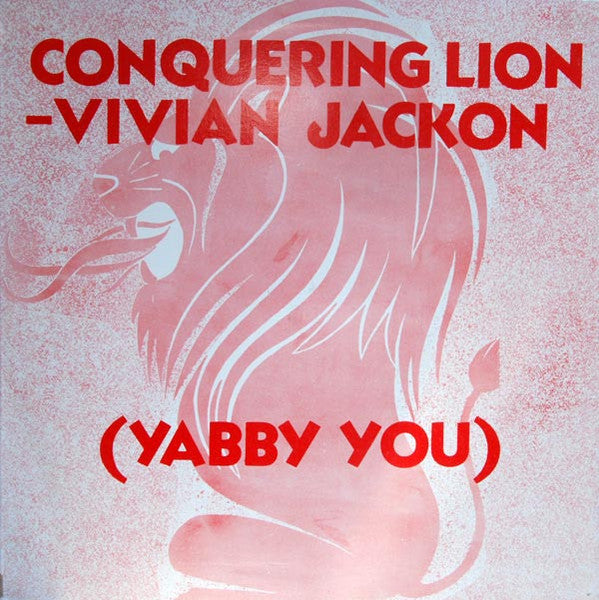 Vivian Jackson ~ Conquering Lion (Vinyl) - Djungel & Jazz