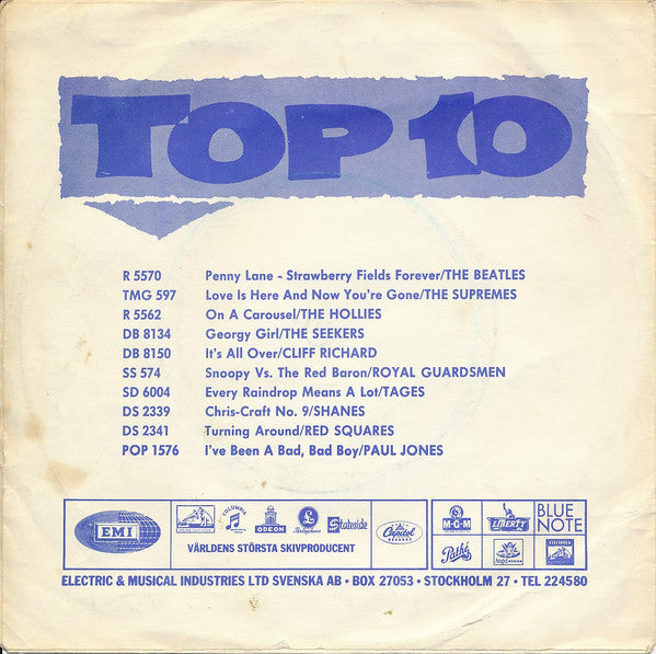 Four Tops ~ Bernadette / I Got A Feeling (Vinyl) - Djungel & Jazz