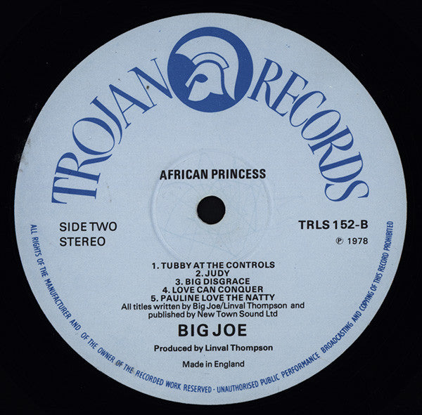 Big Joe : African Princess (LP, Album)