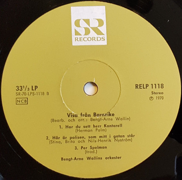 Bengt-Arne Wallin ~ Visa Från Barnrike (Vinyl) - Djungel & Jazz
