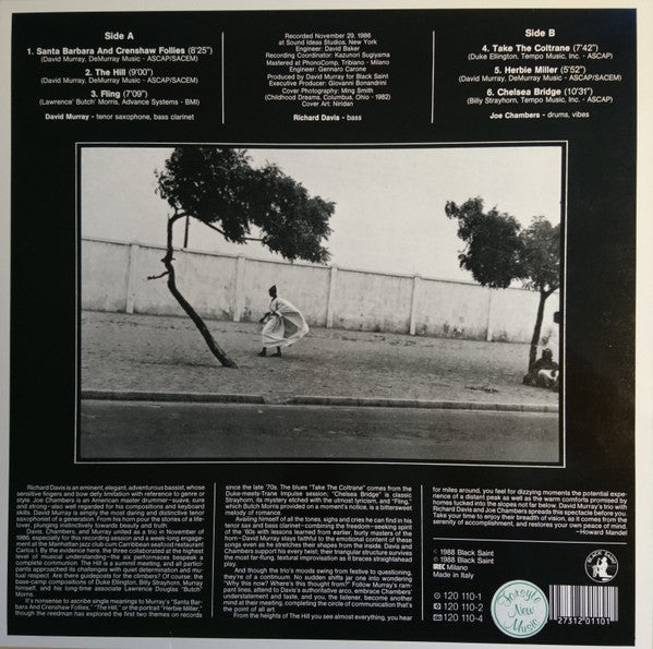 David Murray Trio : The Hill (LP, Album)