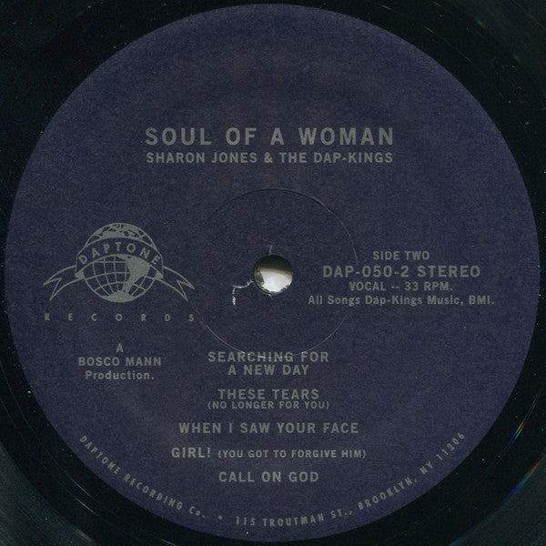 Sharon Jones & The Dap-Kings ~ Soul Of A Woman (Vinyl) - Djungel & Jazz