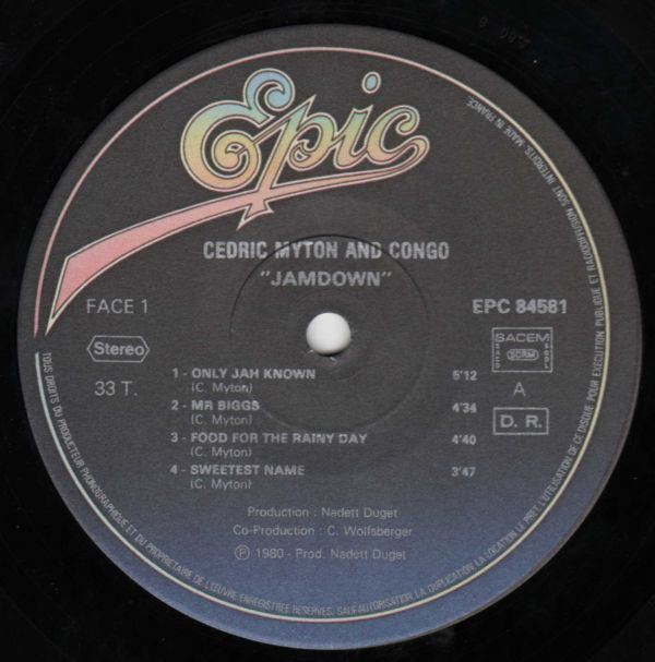 Cedric Myton & The Congos : Image Of Africa (LP)