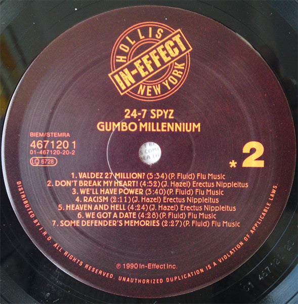 24-7 Spyz ~ Gumbo Millennium (Vinyl) - Djungel & Jazz