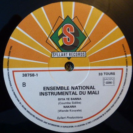 Ensemble Instrumental National Du Mali ~ Ensemble Instrumental National Du Mali (Vinyl) - Djungel & Jazz