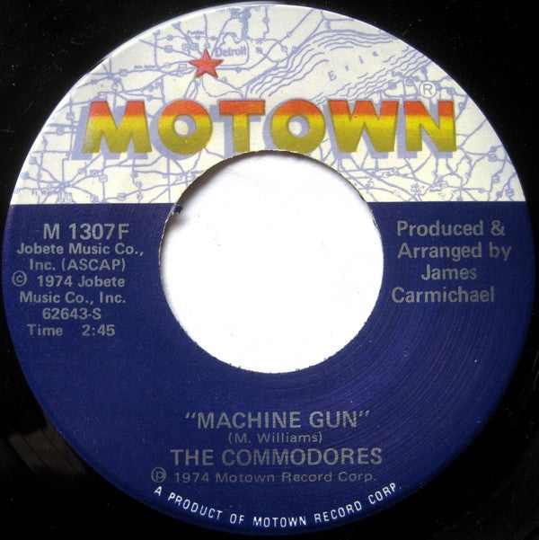 The Commodores ~ Machine Gun (Vinyl) - Djungel & Jazz