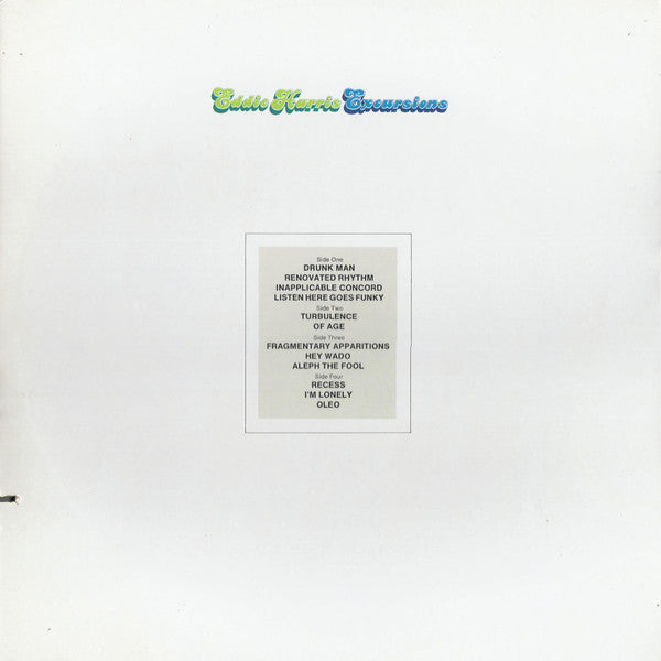 Eddie Harris ~ Excursions (Vinyl) - Djungel & Jazz